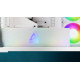 Arctic кутия Case E-ATX - Xtender VG (White) - PCIe Gen 4 riser included, 5 A-RGB Fans included