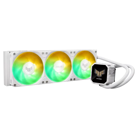 All-in-One Cooler ASUS TUF Gaming LC III 360 ARGB LCD White Edition