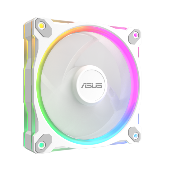 Комплект Вентилатори 3в1 ASUS PRIME MR120 ARGB Reverse White Edition