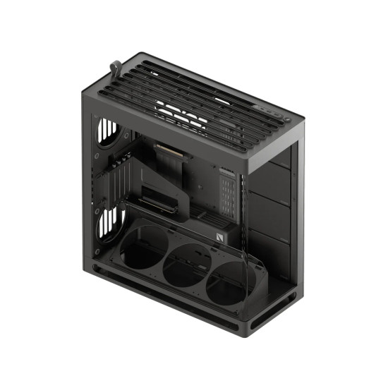 HAVN кутия Case E-ATX - HS 420 VGPU Edition Black - PCIe Gen 5 riser included