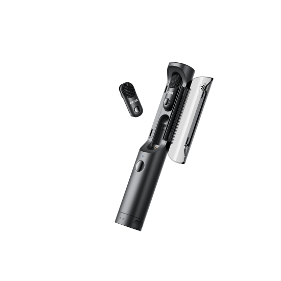 Mini Wireless Microphone All-in-One BOYA MAGIC 02 - Lightning + USB-C