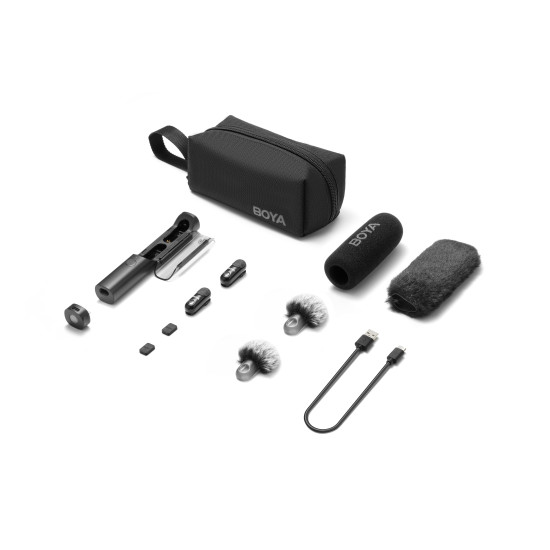 Безжична система микрофони All-in-One BOYA MAGIC 05