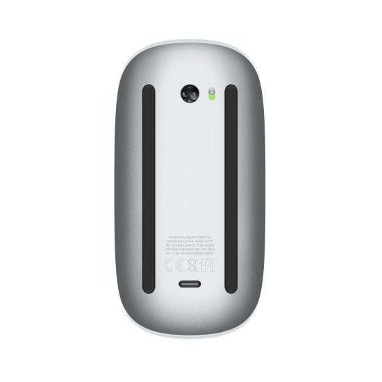 Mouse - Apple Magic Mouse (2024) - White Multi-Touch Surface