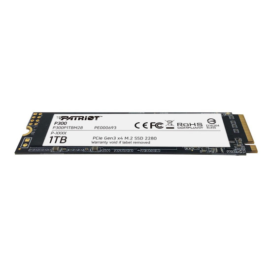 SSD Patriot P300 Gen3, 1TB, NVMe, M.2