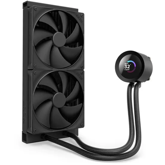 AIO Liquid Cooler NZXT Kraken Plus 280 LCD Display - Black