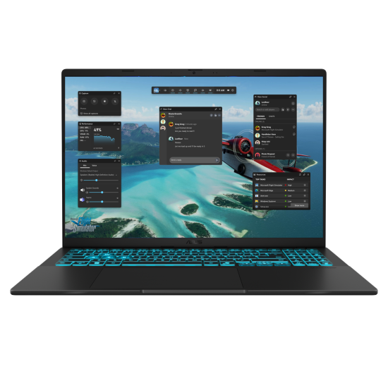 ASUS VIVOBOOK 16 INTEL CORE 5 16GB 1TB RTX 4050 16 WUXGA 144HZ BLACK