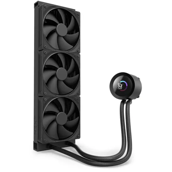 Охладител за процесор NZXT Kraken Plus 360 LCD Display - Black