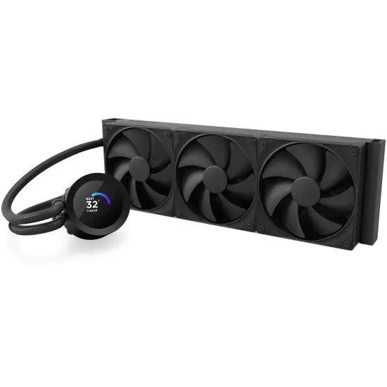 Охладител за процесор NZXT Kraken Plus 360 LCD Display - Black