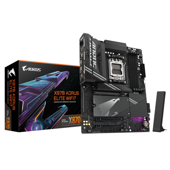 GB X870 4xDDR5  4xSATA3  RAID HDMI                 4xM2 GLAN        3xPCIEx16                 WiFI
