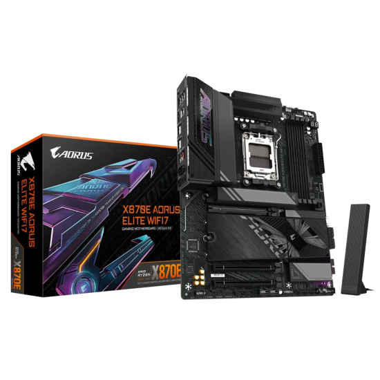GB X870 4xDDR5  4xSATA3  RAID HDMI                 4xM2 GLAN        3xPCIEx16                 WiFI