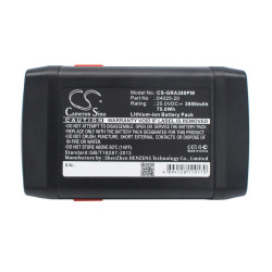 Батерия Cameron Sino, За косачка робот GARDENA 648872, 8838, Accu-Spindelmaher 380 Li, 04025-20  25V 3000mAh Cameron Sino