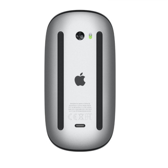Mouse - Apple Magic Mouse (2024) - White Multi-Touch Surface