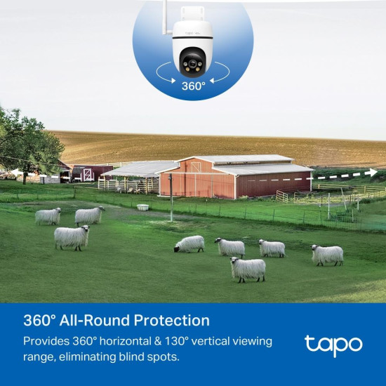Outdoor Security 4G LTE camera TP-Link Tapo C501 - 1080P Pan/Tilt