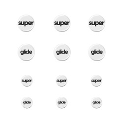 Pulsar универсални крачета за мишка Superglide 2 for Universal 6mm + 9mm 12pcs [White]