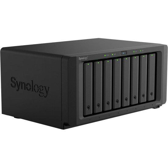 Synology DS1825+ network storage, for 8 drives, AMD Ryzen V1500B, 8 GB DDR4