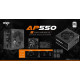 Aigo захранващ блок PSU 550W - AP550 - 80 Plus White