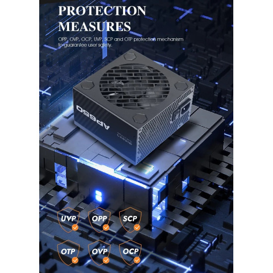 Aigo захранващ блок PSU 550W - AP550 - 80 Plus White