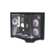 Aigo кутия Case mATX - FT418 Black - 6 x 120 mm A-RGB fans included