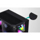 Aigo кутия Case mATX - FT418 Black - 6 x 120 mm A-RGB fans included