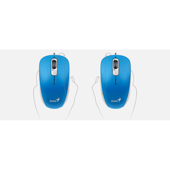 Genius Мишка Mouse DX-110 Blue - USB