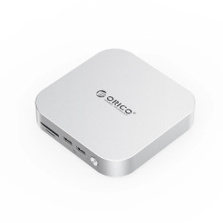Orico докинг станция SSD Docking station M.2 NVMe - USB4(40Gbps) x 1, USB3.2(10Gbps) x 3, M.2 SSD x 2, SD/TF 4.0 - MiniLink M47P-EU-SV