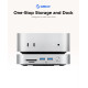 Orico докинг станция SSD Docking station M.2 NVMe - USB4(40Gbps) x 1, USB3.2(10Gbps) x 3, M.2 SSD x 2, SD/TF 4.0 - MiniLink M47P-EU-SV