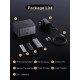 Orico докинг станция Storage - HDD/M.2 Dock - 2 BAY Offline Clone 2.5/3.5/M.2 NVMe USB-C/USB-A - IT28E-C-EU-GY