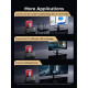 Orico докинг станция Storage - HDD/M.2 Dock - 2 BAY Offline Clone 2.5/3.5/M.2 NVMe USB-C/USB-A - IT28E-C-EU-GY