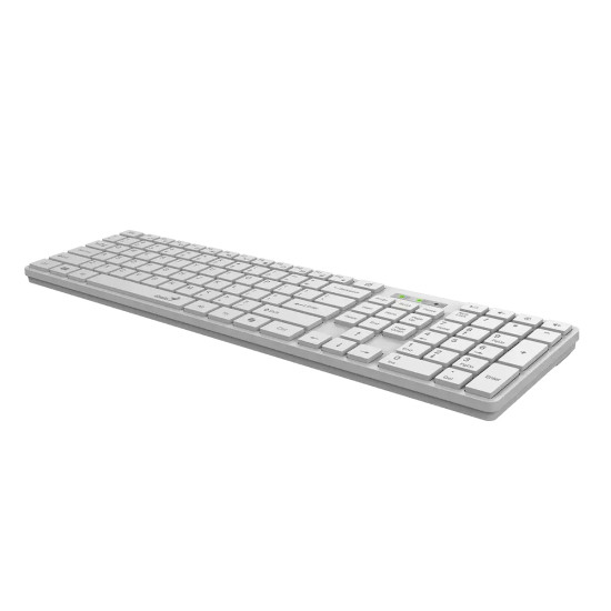 Genius клавиатура Slim Keyboard SlimStar 126 White - Copilot, Low profile Chocolate