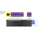 Genius клавиатура Slim Keyboard SlimStar 126 White - Copilot, Low profile Chocolate