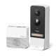 Video doorbell Tapo D230S1, 2.4Ghz, 2K 5MP, Color Night Vision, rechargeable batteries, microSD