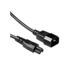 ACT Power cable C14-C15, black, 0.50m