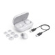 Hama “Spirit Chop II” Bluetooth® Headphones, TWS, In-Ear, Equaliser, white