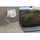 Skross universal adapter 220V, 30W, white