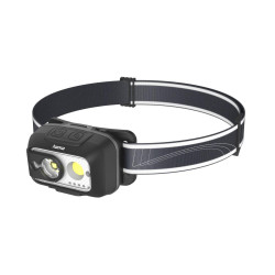 Head Torch, with Rechargeable Battery, Head Torch for Jogging, Working, 4 Modes