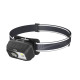 Head Torch, with Rechargeable Battery, Head Torch for Jogging, Working, 4 Modes