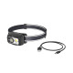 Head Torch, with Rechargeable Battery, Head Torch for Jogging, Working, 4 Modes
