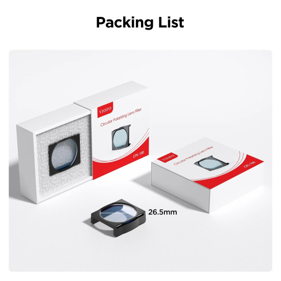 VIOFO Поляризиращ филтър Polarizing Lens - CPL-100