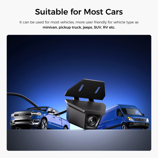 VIOFO водоустойчива камера за заден ход Waterproof Rear Camera - RWC200 - 2K Quad HD, 9.5m cable included