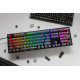 Ducky професионална геймърска механична клавиатура Professional Gaming Mechanical Keyboard One 3 Aura Black - Cherry MX RGB Brown Switches [Tactile]
