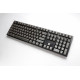 Ducky професионална геймърска механична клавиатура Professional Gaming Mechanical Keyboard One 3 Aura Black - Cherry MX RGB Brown Switches [Tactile]