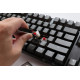 Ducky професионална геймърска механична клавиатура Professional Gaming Mechanical Keyboard One 3 Aura Black - Cherry MX RGB Brown Switches [Tactile]