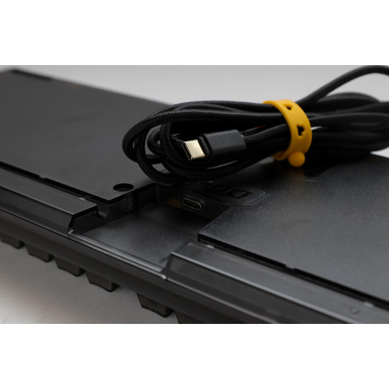 Ducky професионална геймърска механична клавиатура Professional Gaming Mechanical Keyboard One 3 Aura Black - Cherry MX RGB Brown Switches [Tactile]