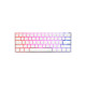 Ducky професионална геймърска механична клавиатура Professional Gaming Mechanical Keyboard One 2 Pro Mini Pure White - Kailh Box Brown [Tactile]