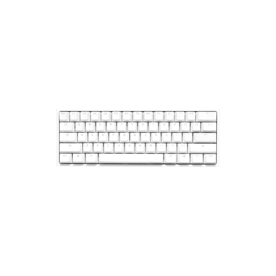 Ducky професионална геймърска механична клавиатура Professional Gaming Mechanical Keyboard One 2 Pro Mini Pure White - Kailh Box Brown [Tactile]
