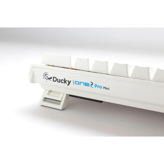 Ducky професионална геймърска механична клавиатура Professional Gaming Mechanical Keyboard One 2 Pro Mini Pure White - Kailh Box Brown [Tactile]