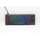 Ducky професионална геймърска механична клавиатура Professional Gaming Mechanical Keyboard One 3 Pro Mini Nazca Line - 8K, Cherry MX2A RGB Speed Silver