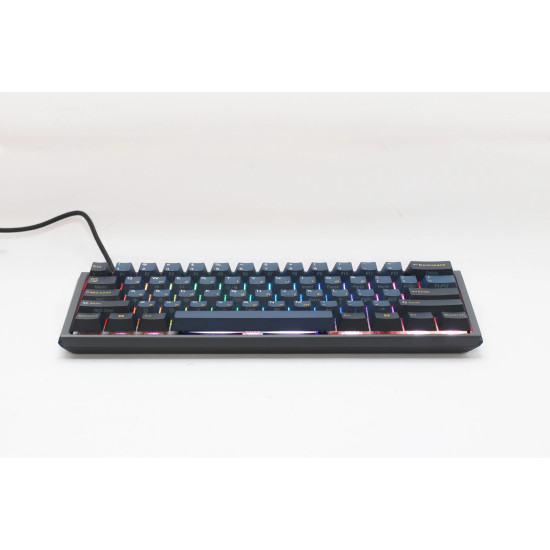 Ducky професионална геймърска механична клавиатура Professional Gaming Mechanical Keyboard One 3 Pro Mini Nazca Line - 8K, Cherry MX2A RGB Brown [Tactile]