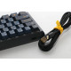 Ducky професионална геймърска механична клавиатура Professional Gaming Mechanical Keyboard One 3 Pro Mini Nazca Line - 8K, Cherry MX2A RGB Brown [Tactile]