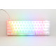 Ducky професионална геймърска механична клавиатура Professional Gaming Mechanical Keyboard One 3 Mini Aura White -  Cherry MX RGB Brown [Tactile]